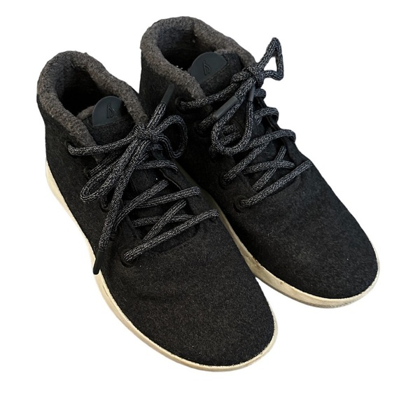 ALLBIRDS Men’s Grey Merino Wool Sneaker Hi-Tops 8 - Picture 1 of 9